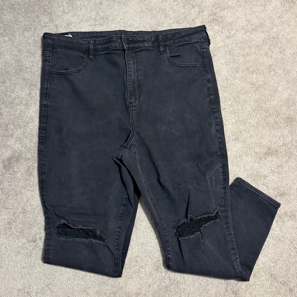American Eagle Next Level Stretch super high rise jegging